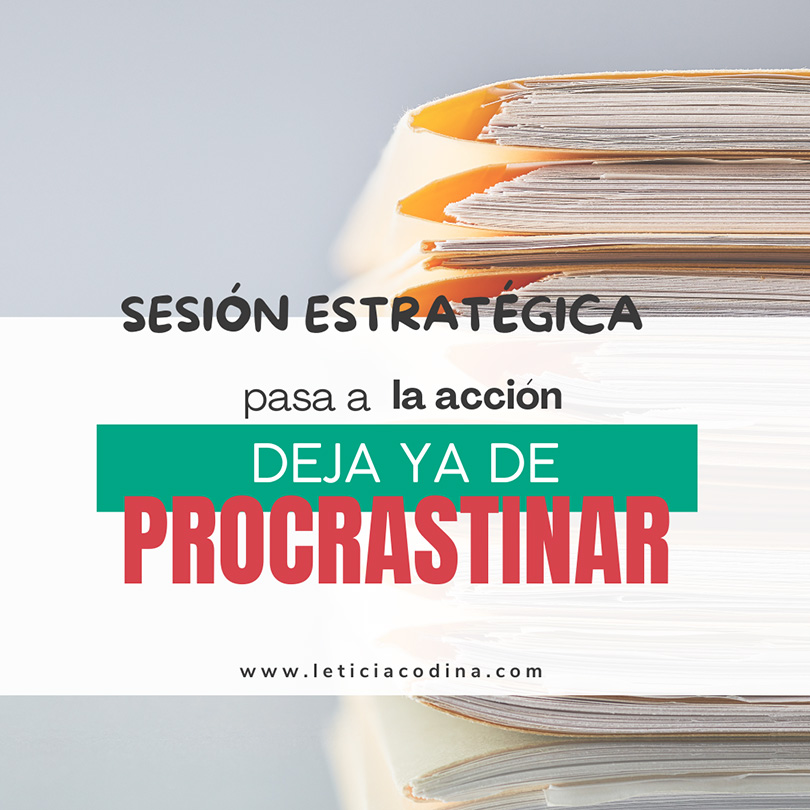 DEJA DE PROCRASTINAR de la procrastinación a la acción no dejes nada para después