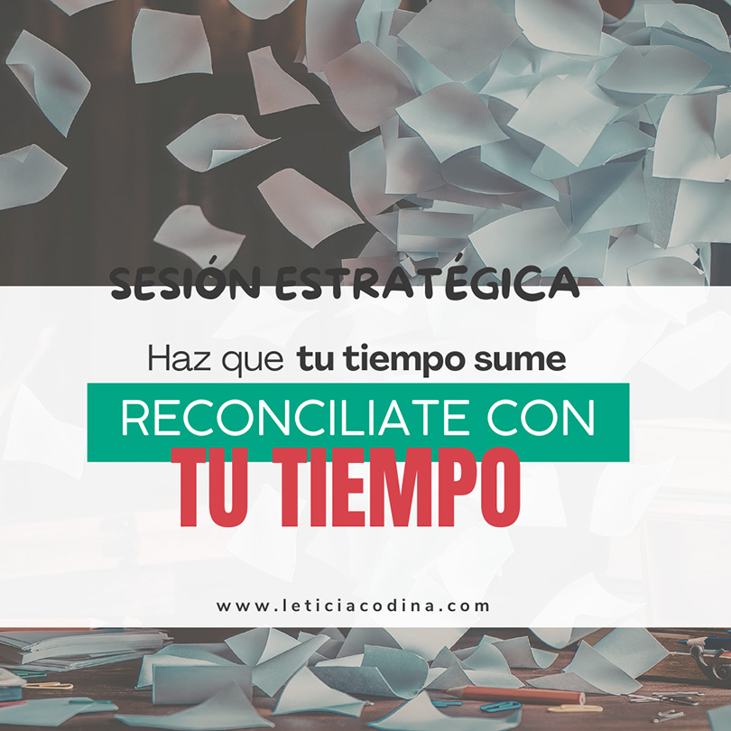 RECONCILIATE CON TU TIEMPO tu tiempo suma cambia la mentalidad